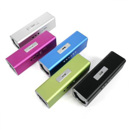 New Portable Mini USB TF Card FM MP3 Speaker Player